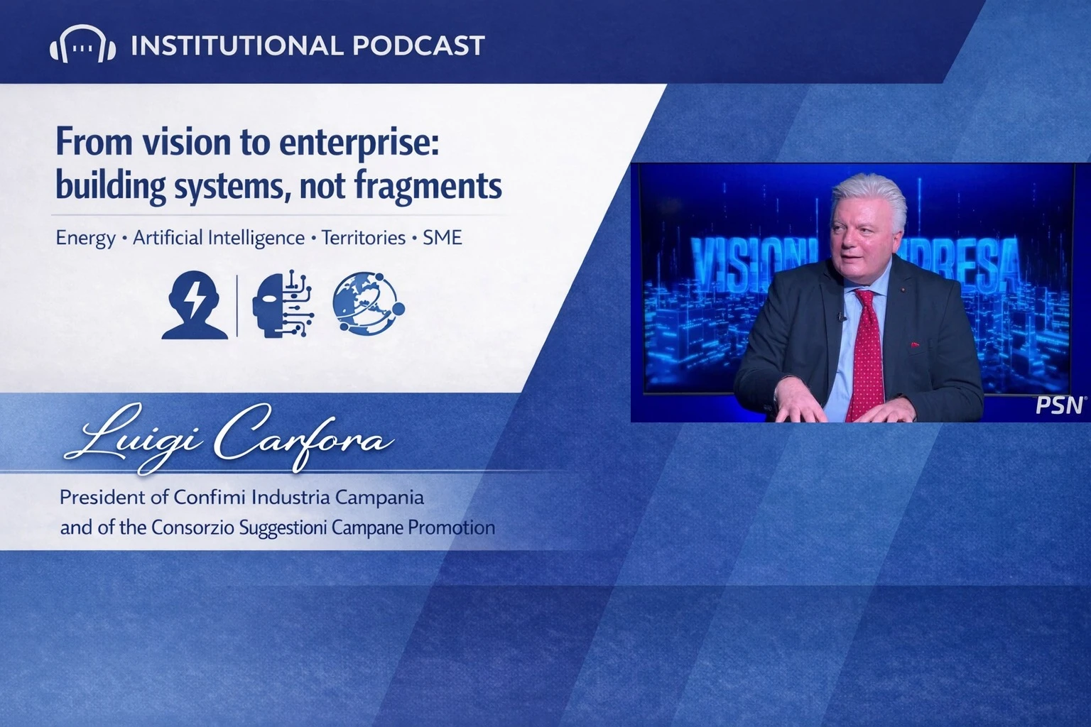 Luigi Carfora Institutional Podcast