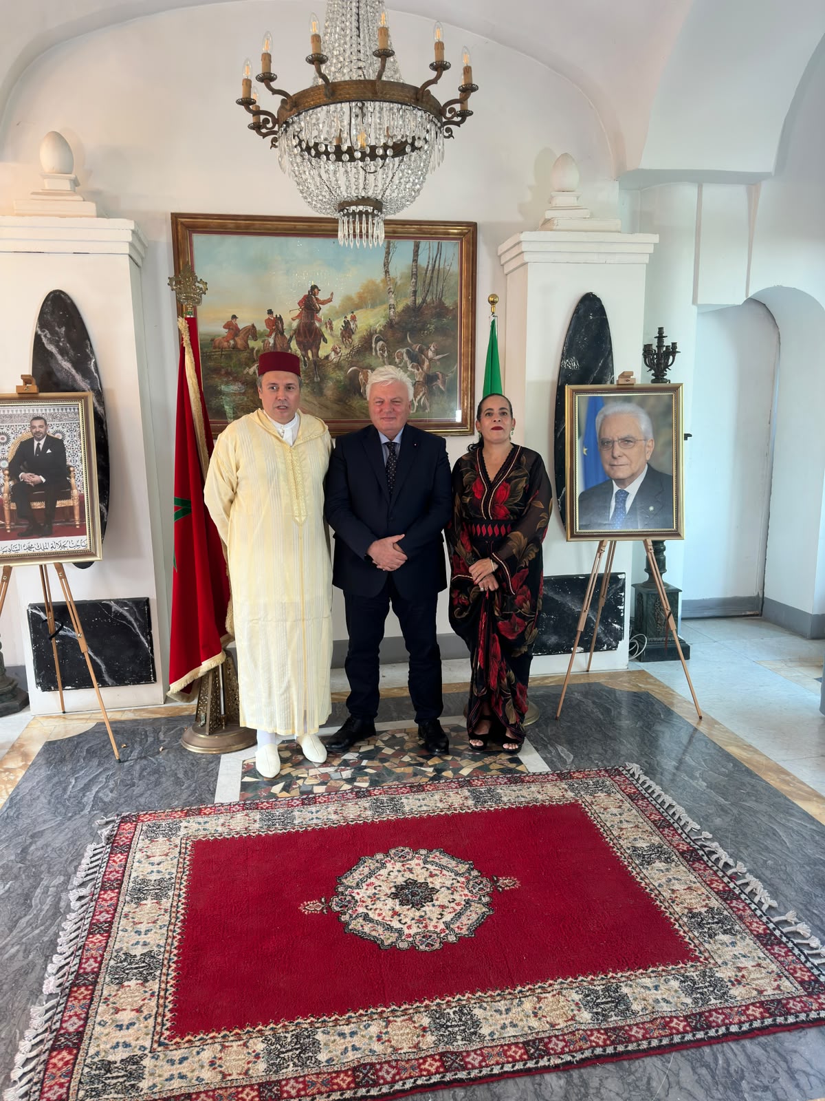 30 luglio 2026 — Celebrazione del 27° Anniversario della Festa del Trono del Regno del Marocco a Villa Domi, Napoli, su invito del Console Generale del Marocco a Napoli, S.E. Hicham Soulaidi, e della Sua gentile Consorte.